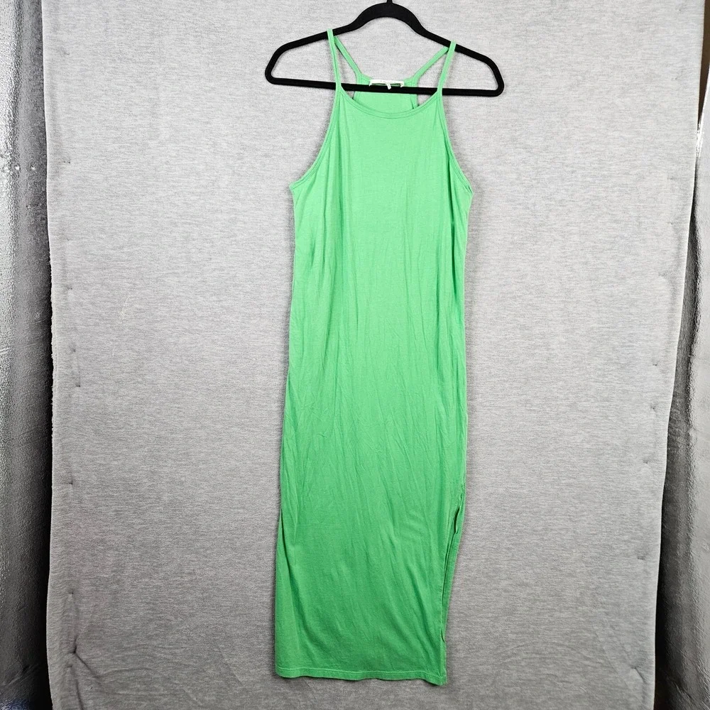 Frame Women's Pima Cotton Stretch Jersey Midi Tank Top Dress Size M
